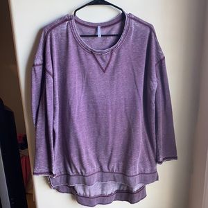 Crew neck light sweatshirt